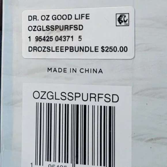 Dr. Oz good life pillow gift set by pura